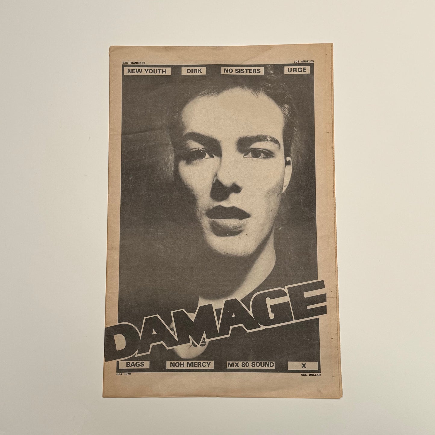 Damage - Issue 1 punk magazine Jello Biafra 1979