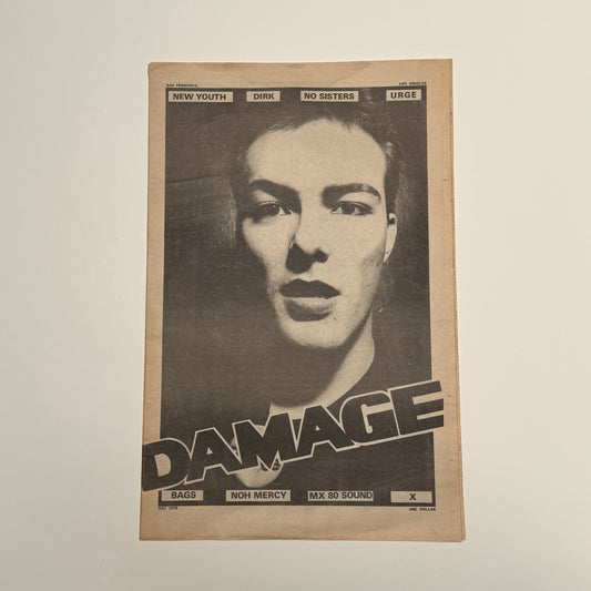 Damage - Issue 1 punk magazine Jello Biafra 1979