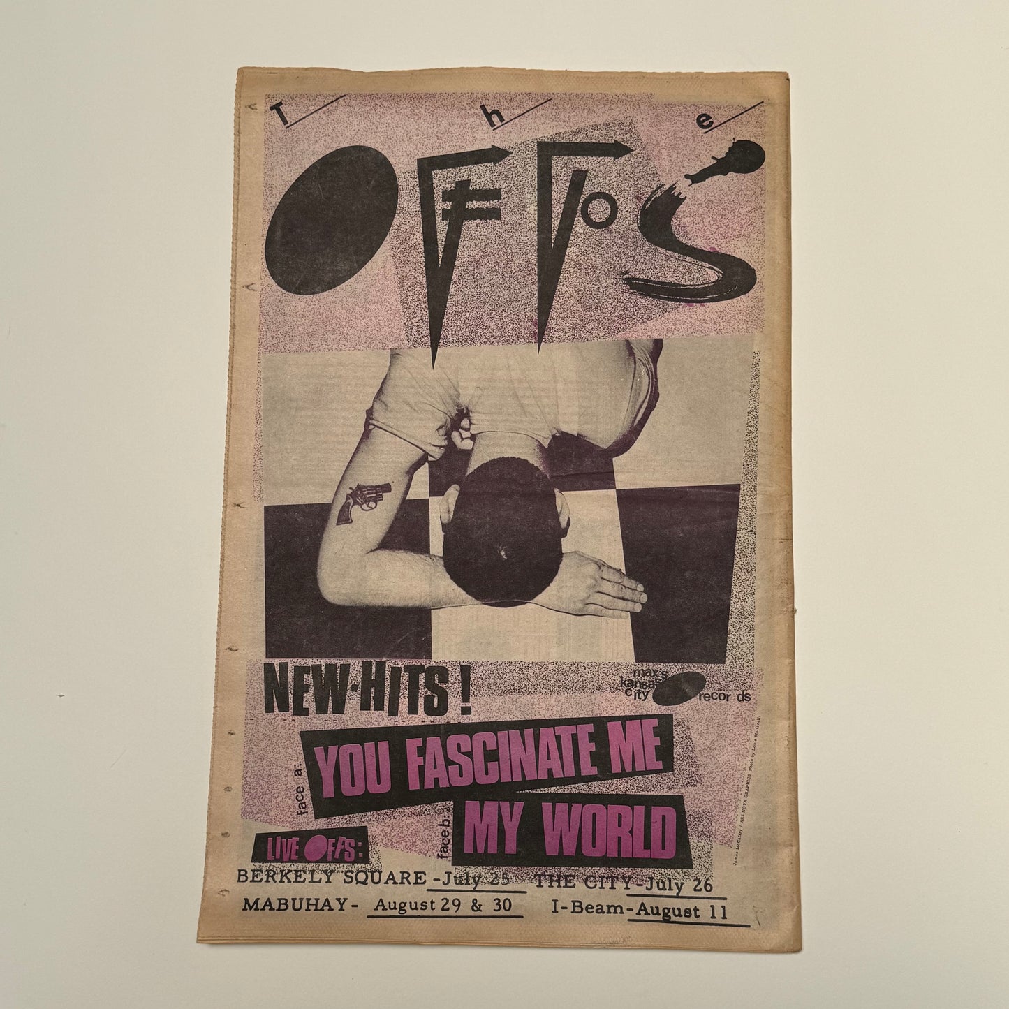 Damage - Issue 8 punk magazine Gang Of Four 1980