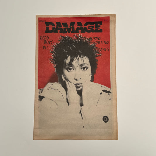 Damage - Issue 7 punk magazine 1980 The Plastics