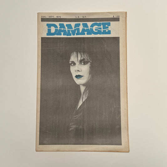 Damage - Issue 2 punk magazine Patricia Morrison 1979