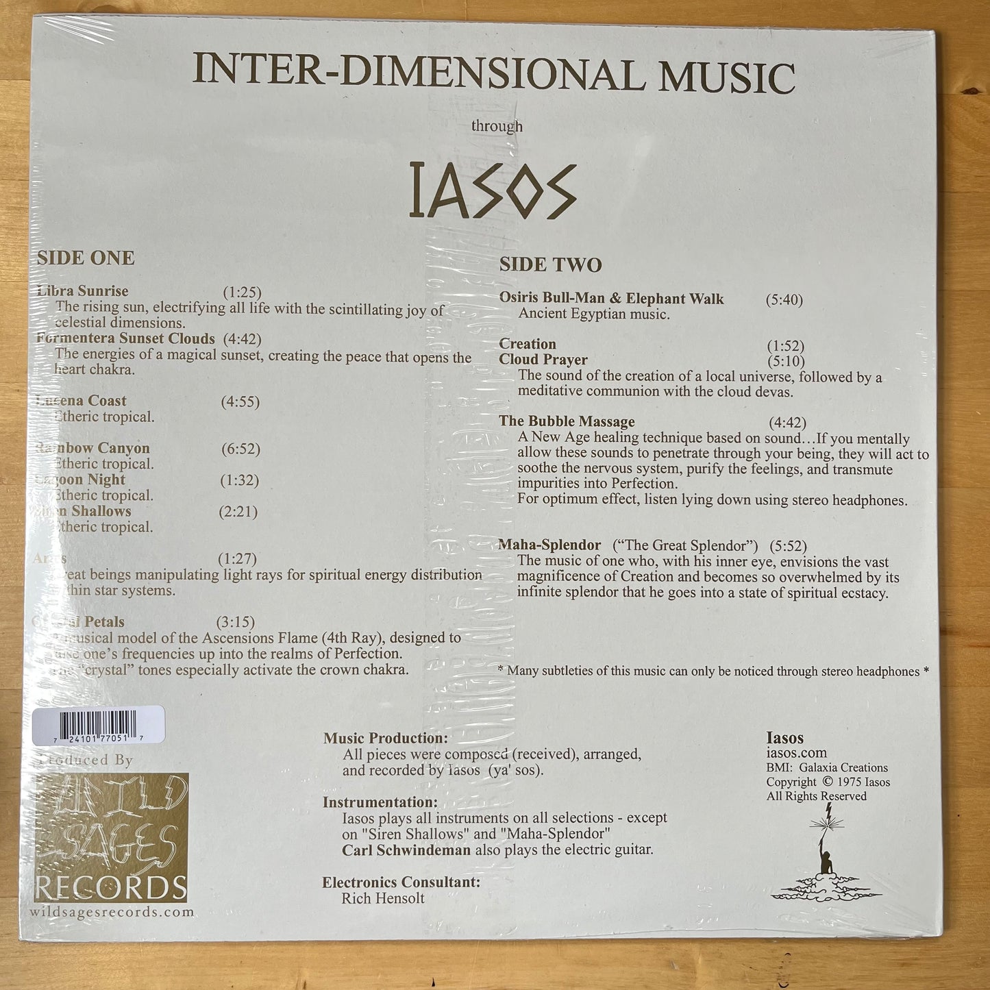 Iasos - Inter-Dimensional Music