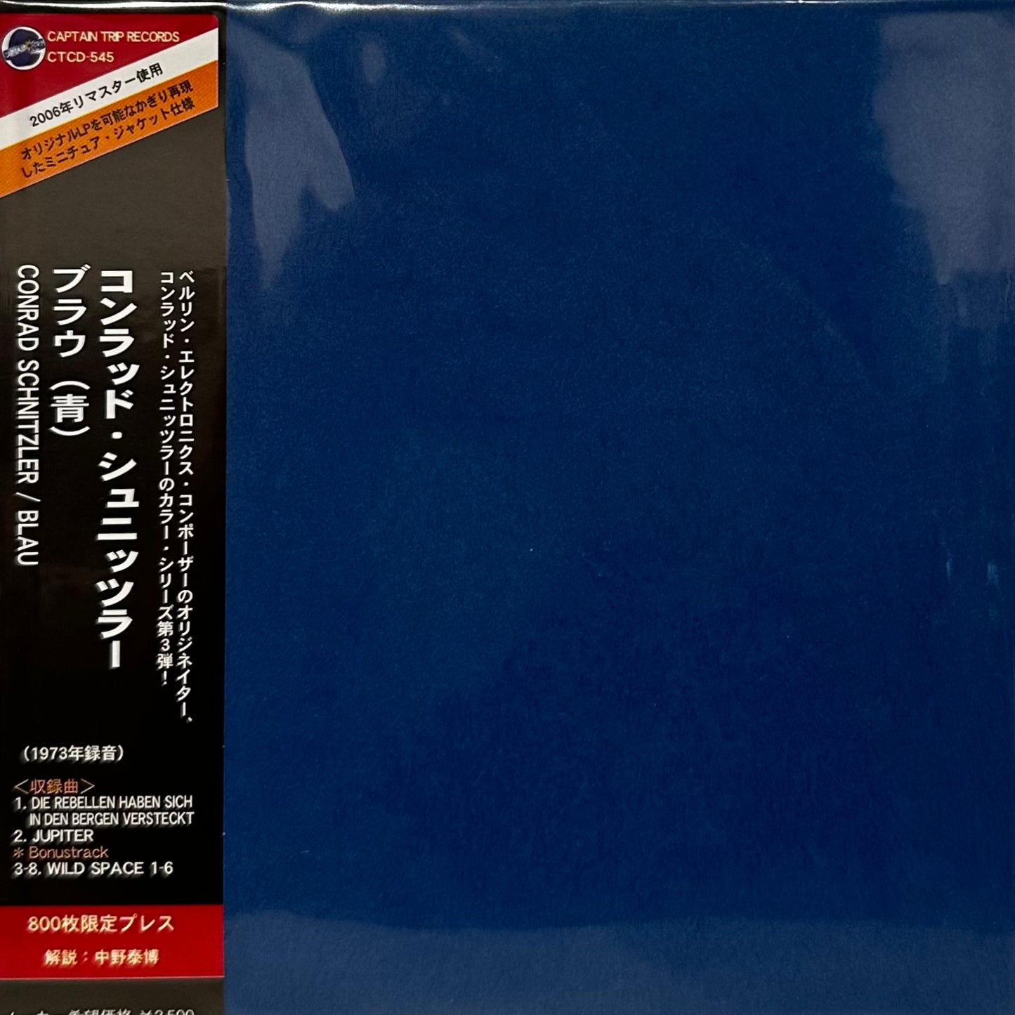 Conrad Schnitzler – Blau