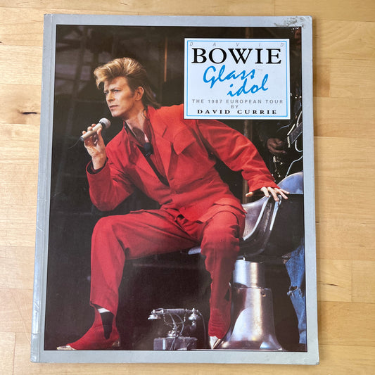 David Bowie - Glass Idol 1987 European Tour Program