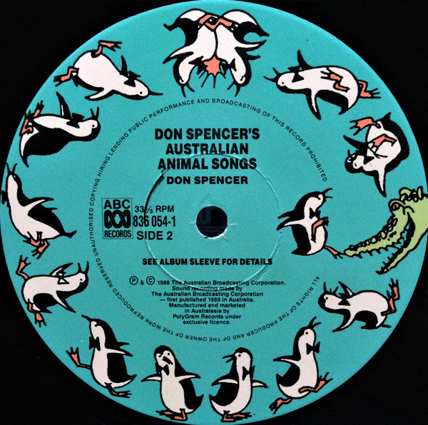 Don Spencer – Australian Animal Songs