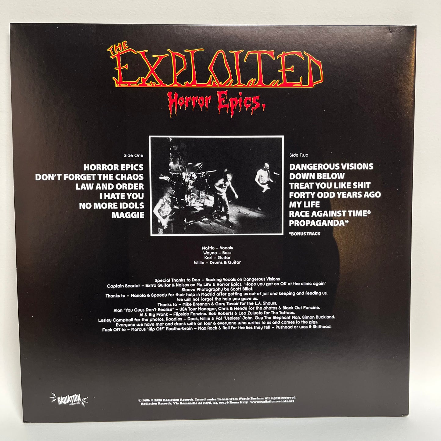 The Exploited - Horror Epics