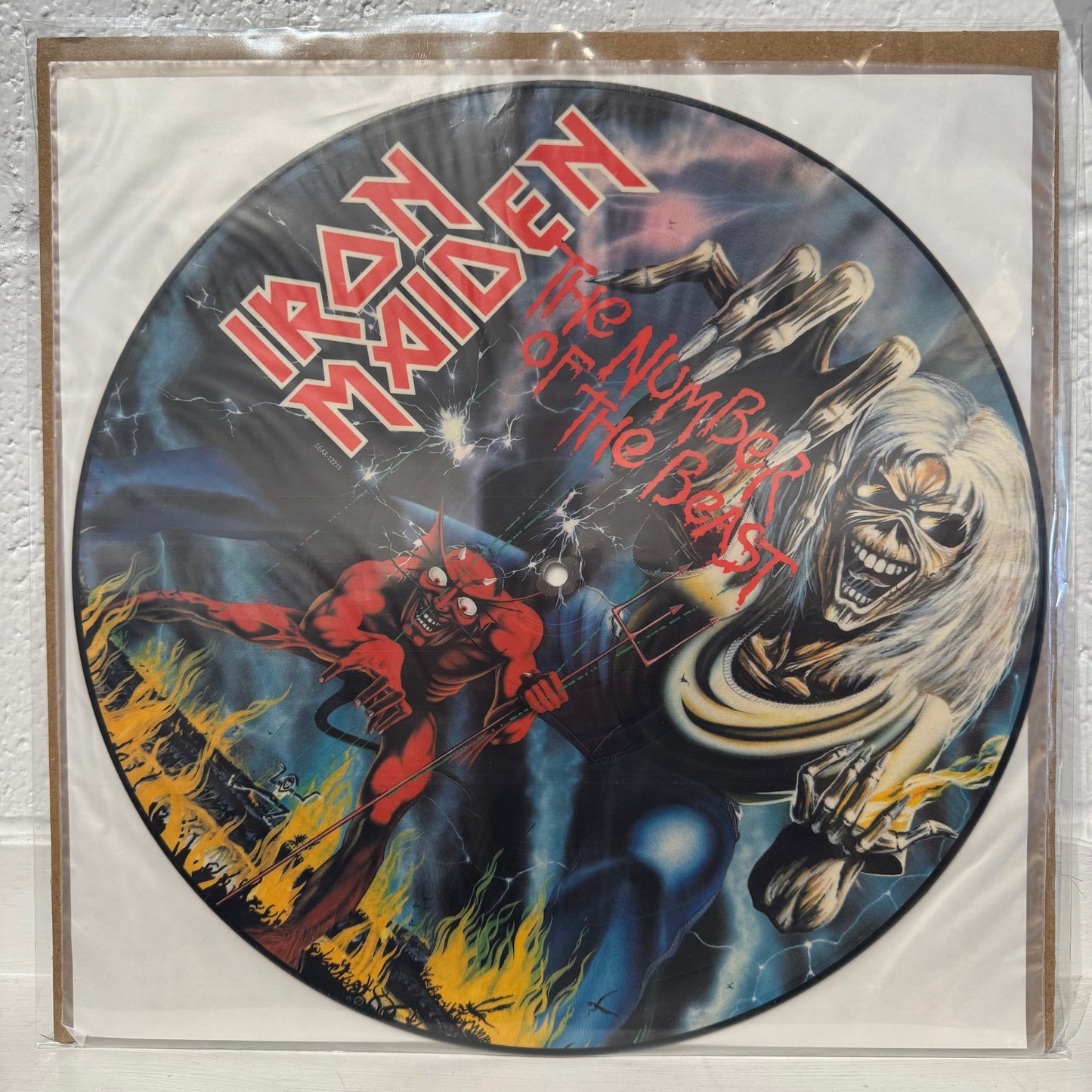 Iron Maiden – The Number Of The Beast picture disc