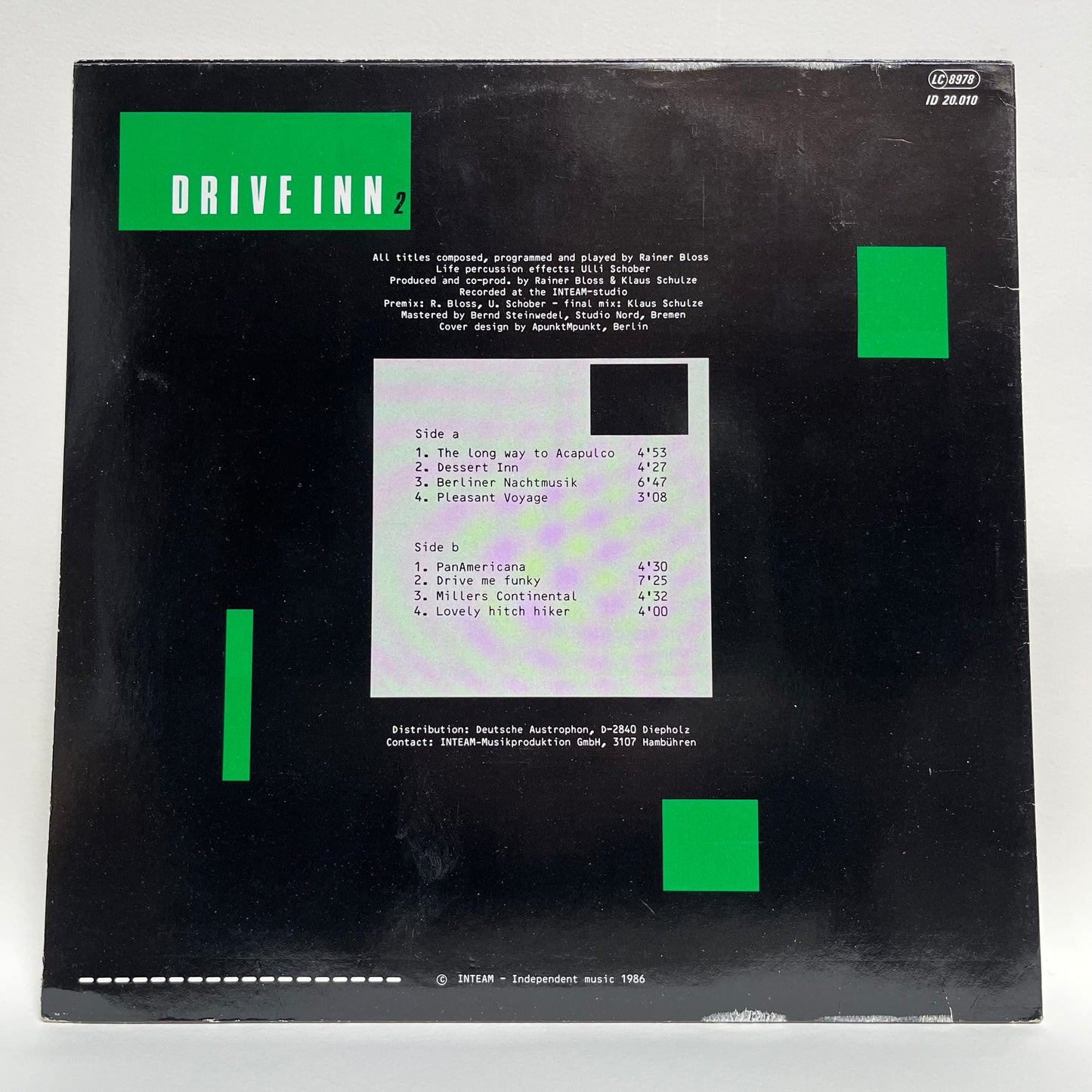 Rainer Bloss & Klaus Schulze - Drive Inn 2