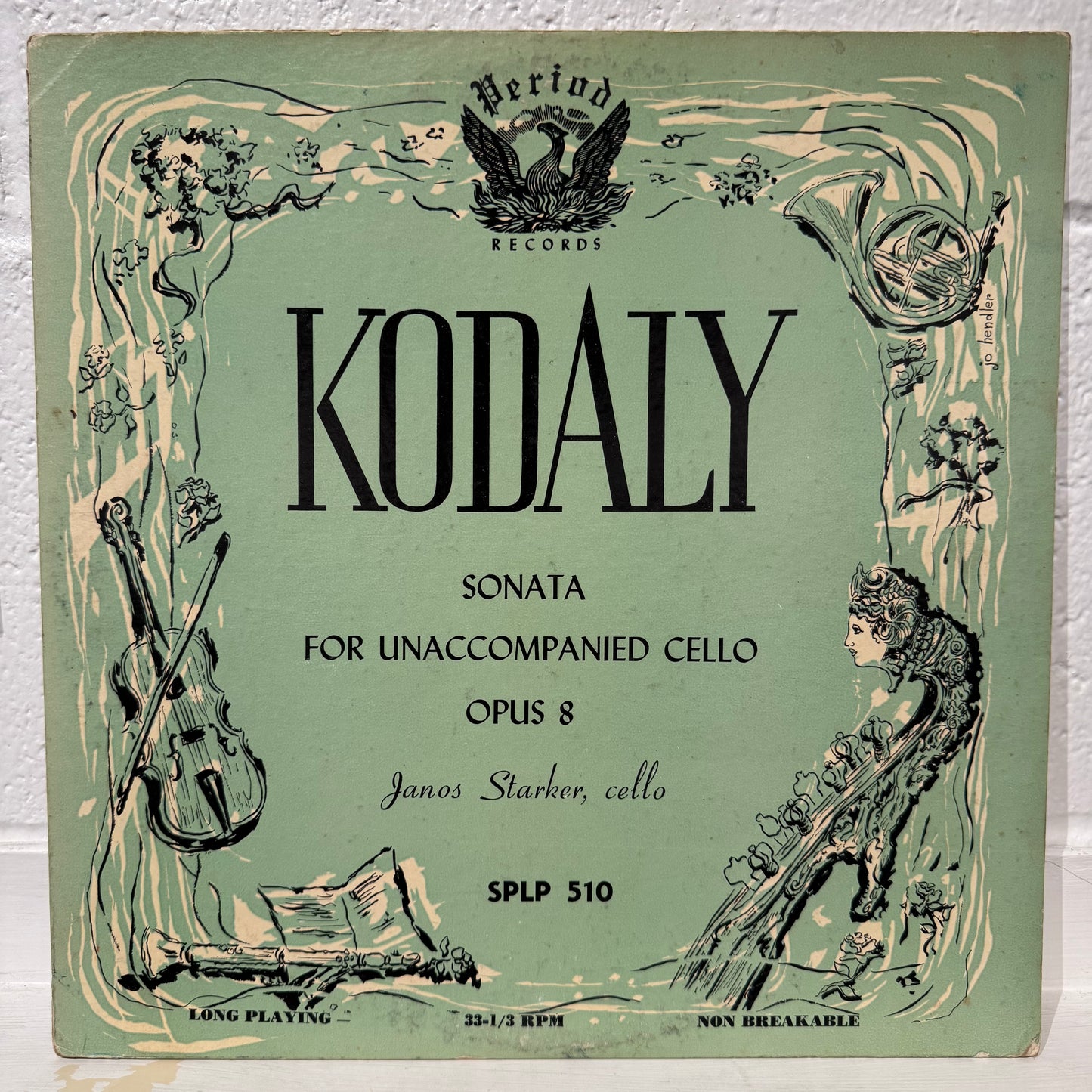 Janos Starker, Kodaly - Sonata For Unaccompanied Cello Opus 8