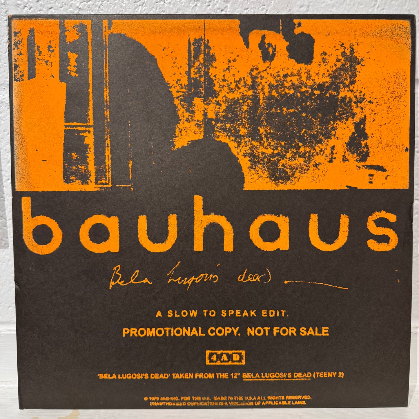 Bauhaus – Bela Lugosi's Dead