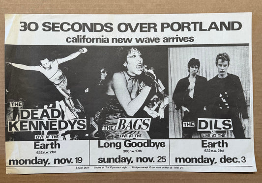 30 Seconds Over Portland poster (1979)