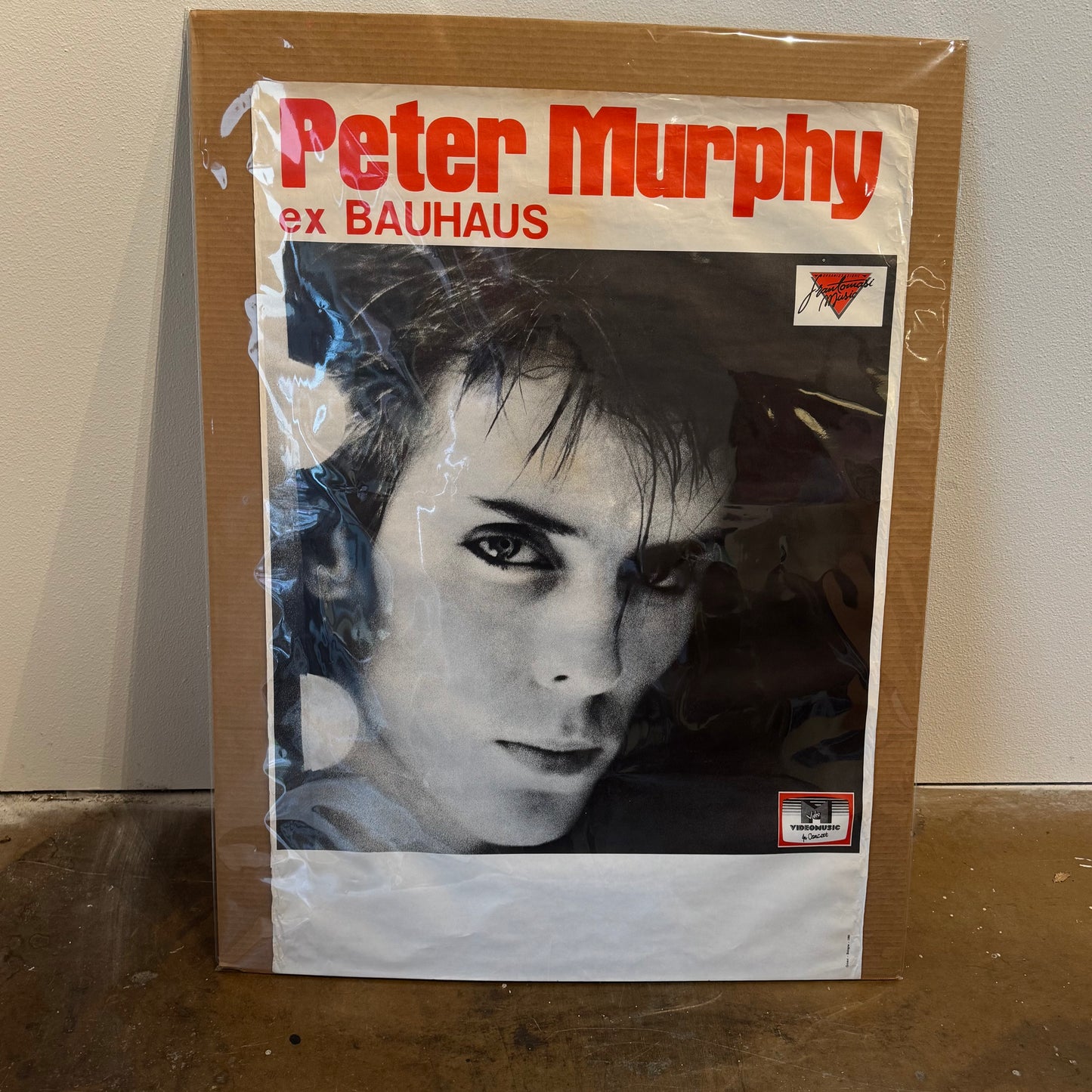 Peter Murphy ex-Bauhaus poster 1986
