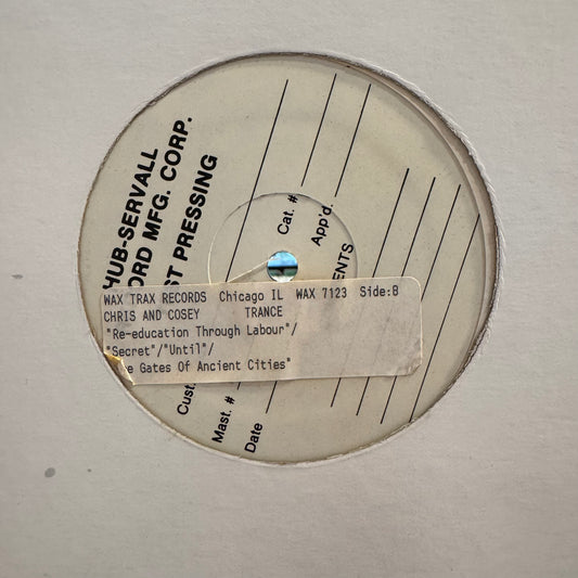 Chris And Cosey – Trance (test pressing)