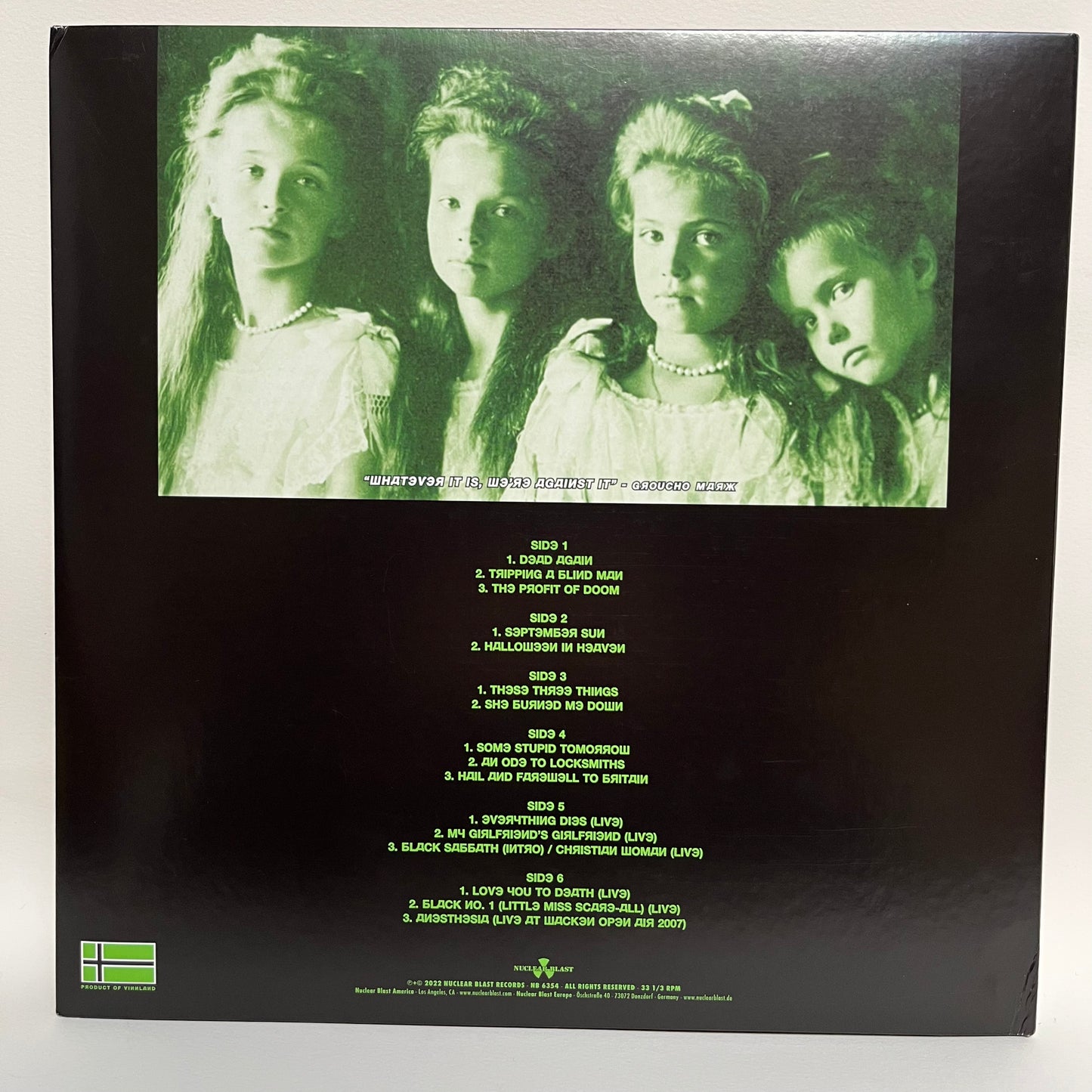 Type O Negative - Dead Again