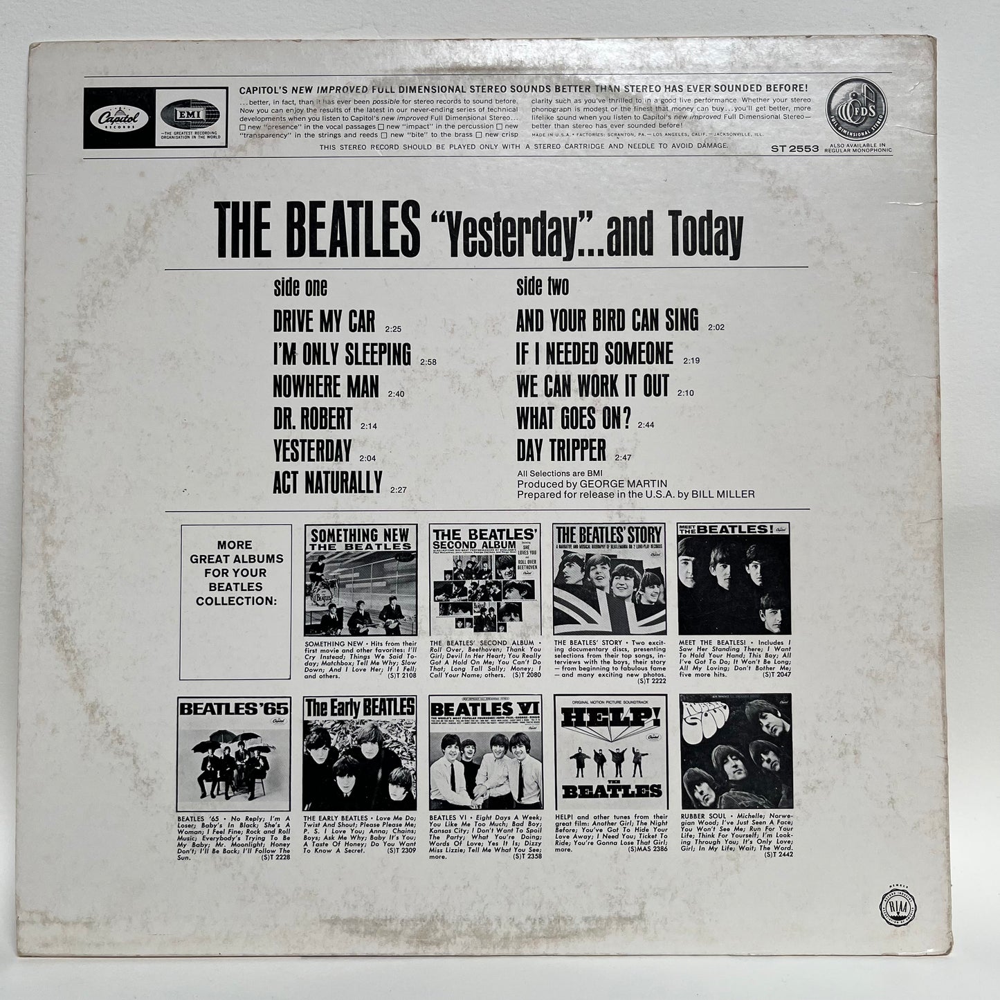 The Beatles - Yesterday and Today