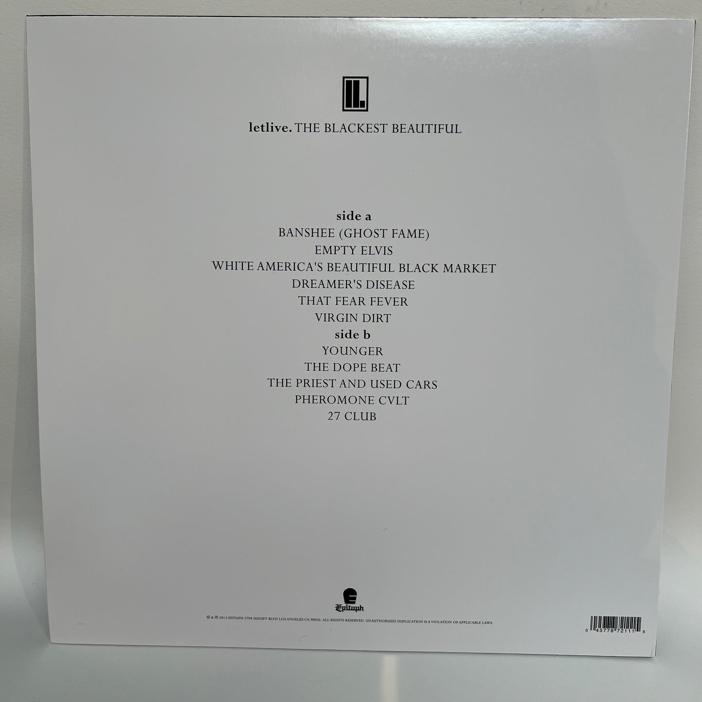 Letlive - The Blackest Beautiful