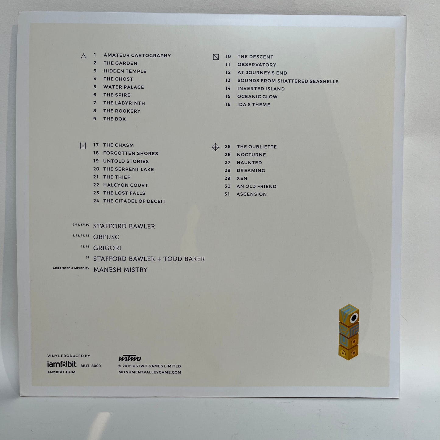 Stafford Bawler/Obfusc/Grigori - Monument Valley Original Game Soundtrack
