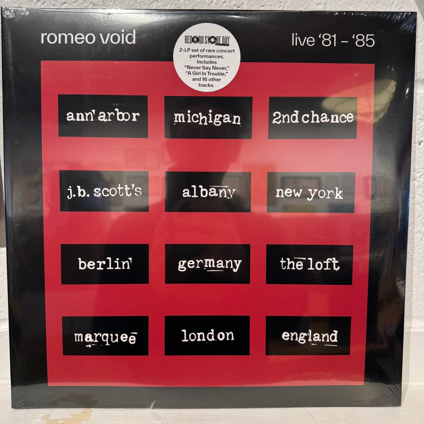 Romeo Void - The Best Of Romeo Void Live '81-'85 (RSD '26)
