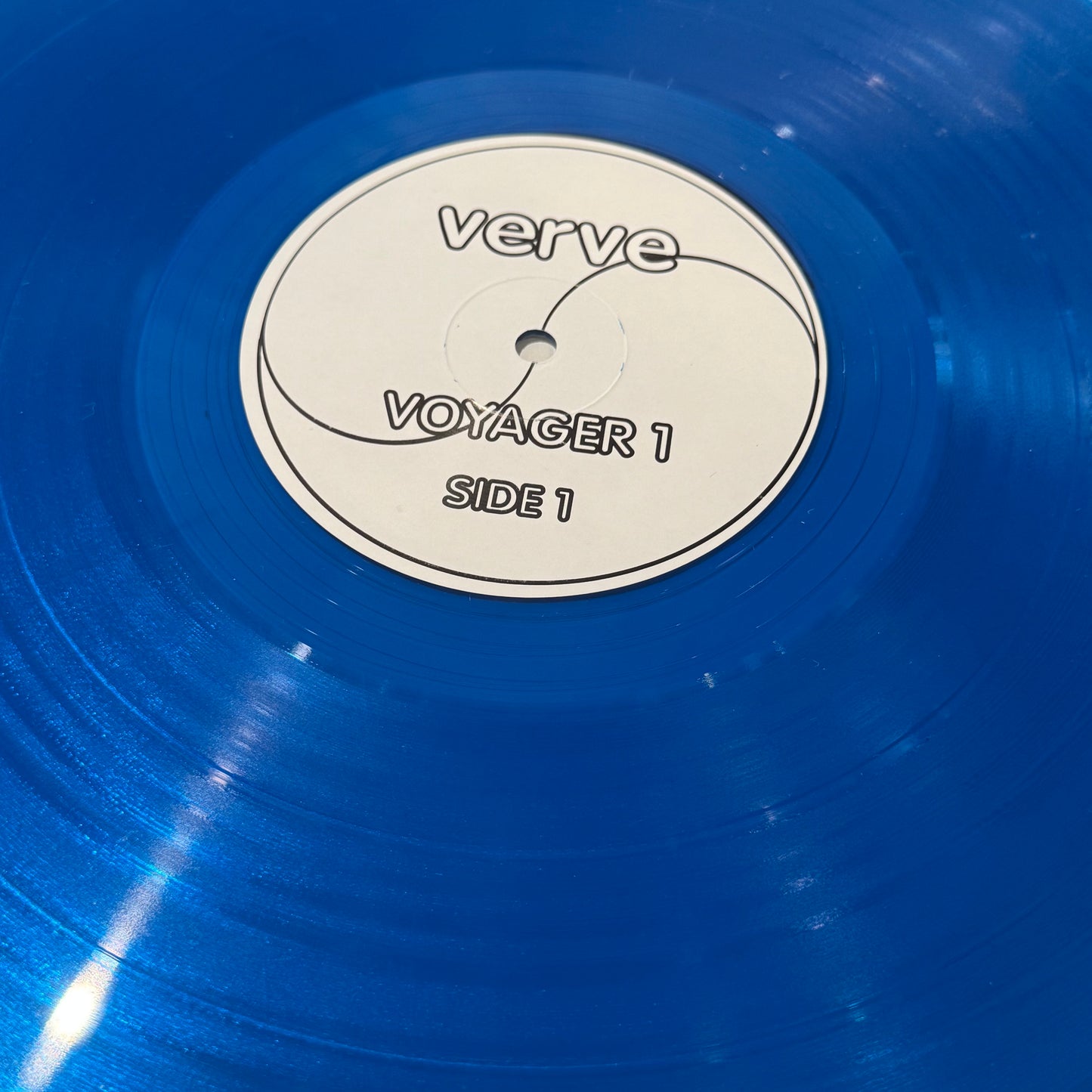 Verve – Voyager 1 (original pressing transparent blue vinyl)