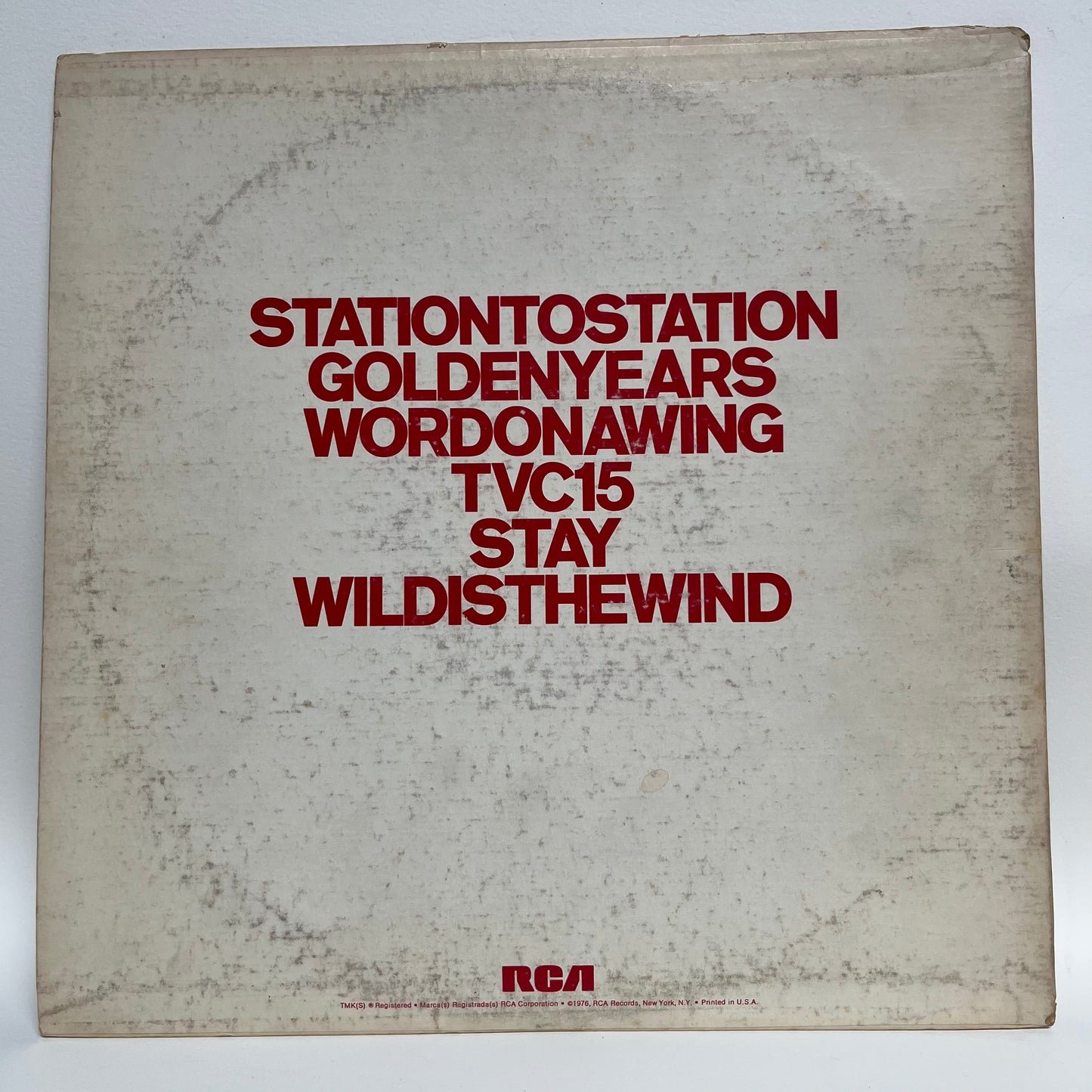 David Bowie - Station to Station