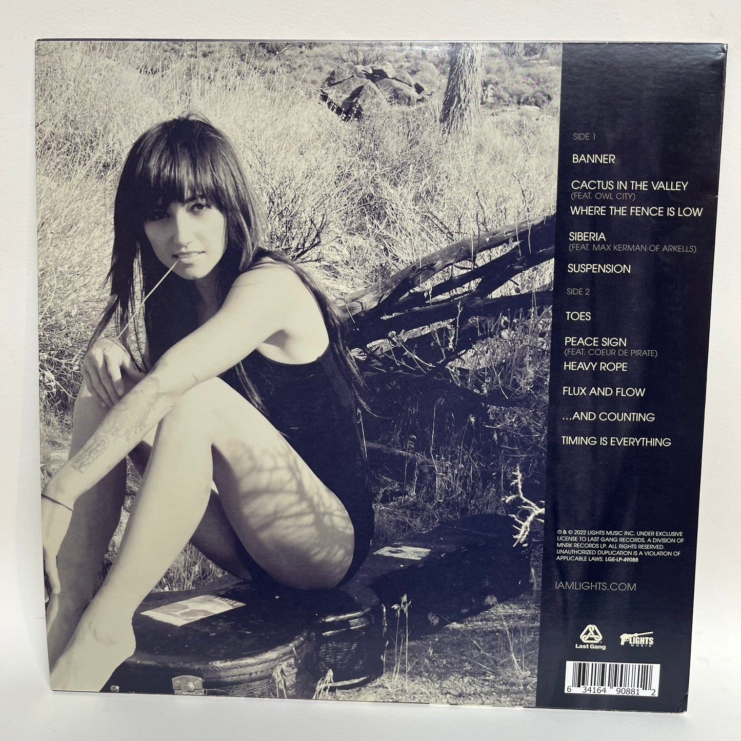 Lights - Siberia Acoustic (Skyblue Vinyl)
