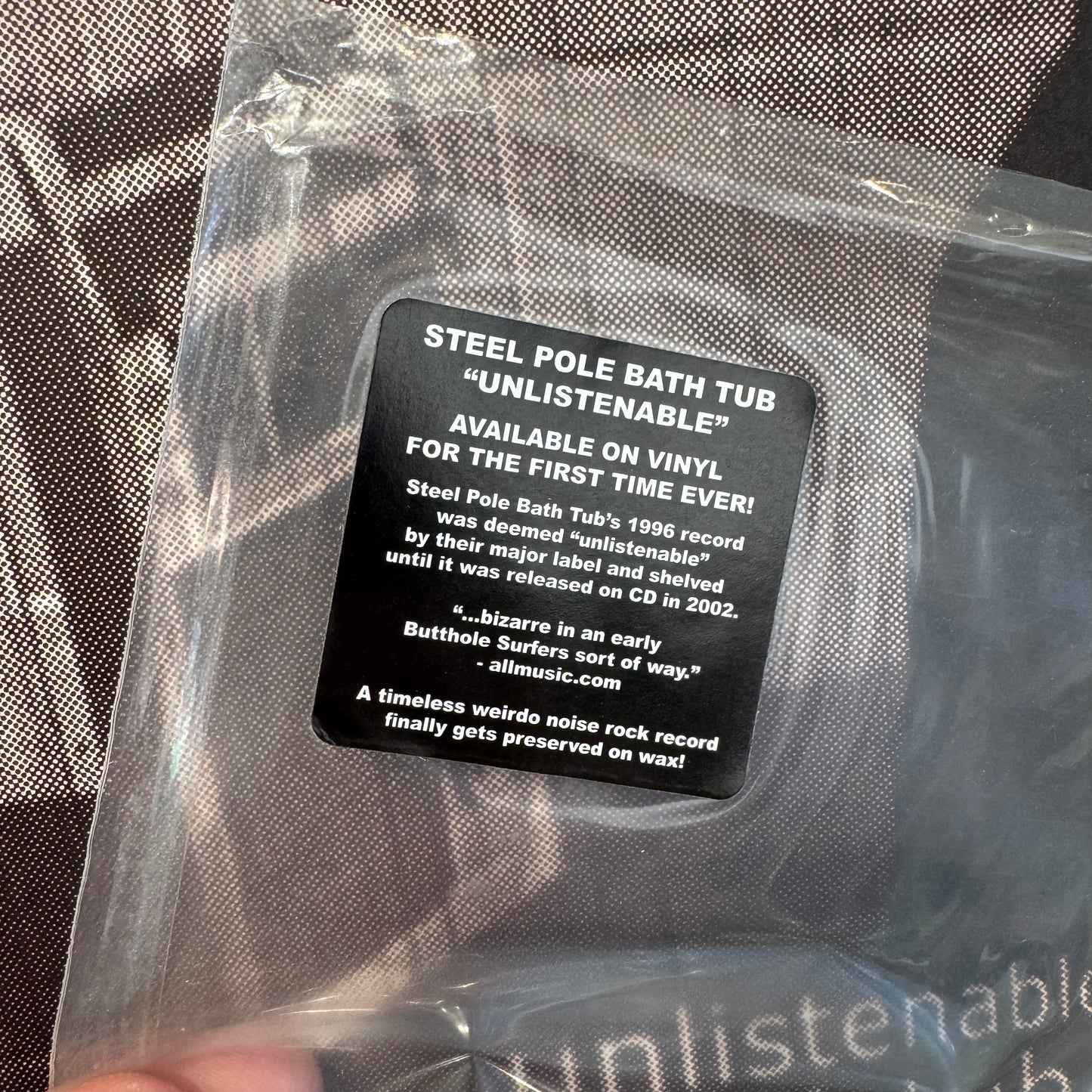 Steel Pole Bath Tub – Unlistenable