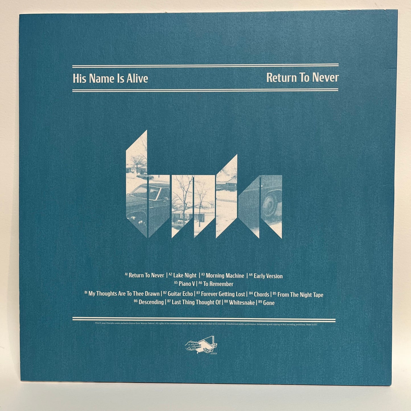 His Name Is Alive - Return to Never (Clear Vinyl)