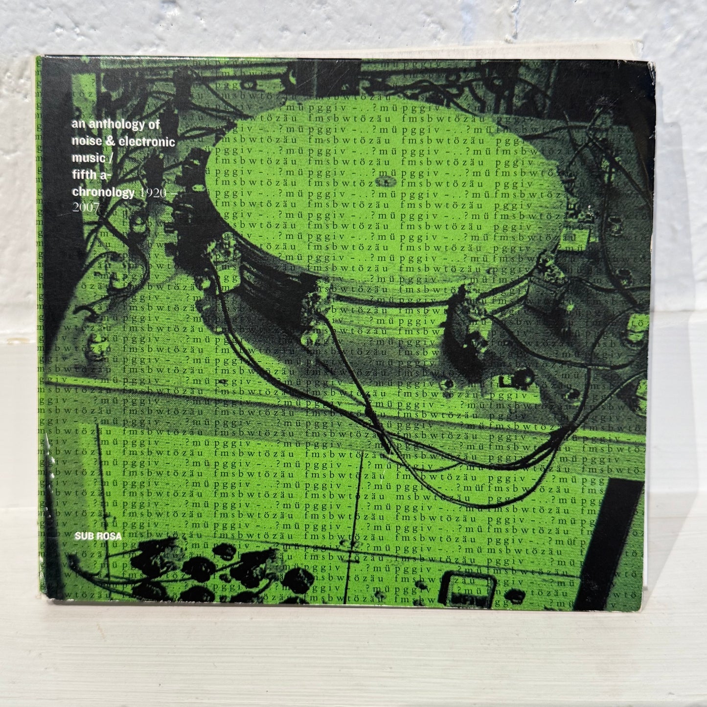 Various – An Anthology Of Noise & Electronic Music / Fifth A-Chronology 1920-2007