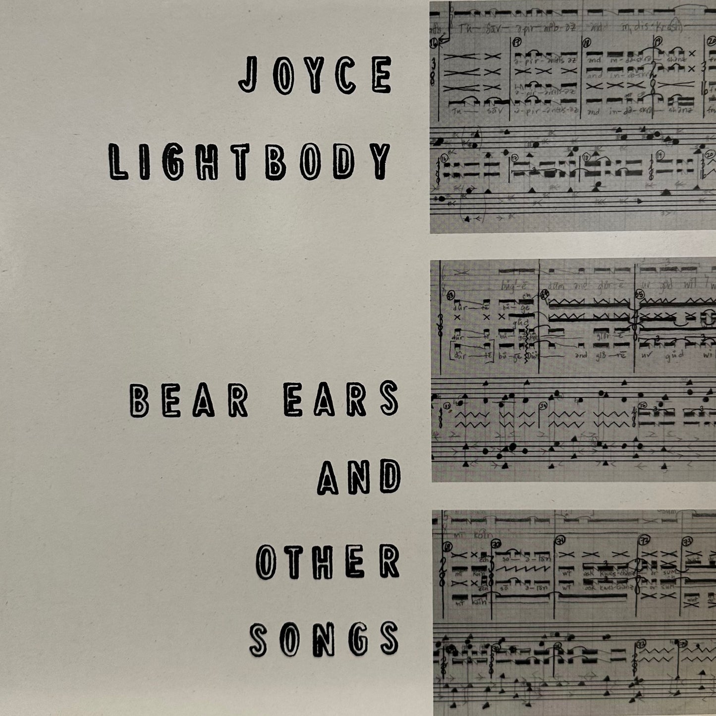 Joyce Lightbody – Bear Ears And Other Songs