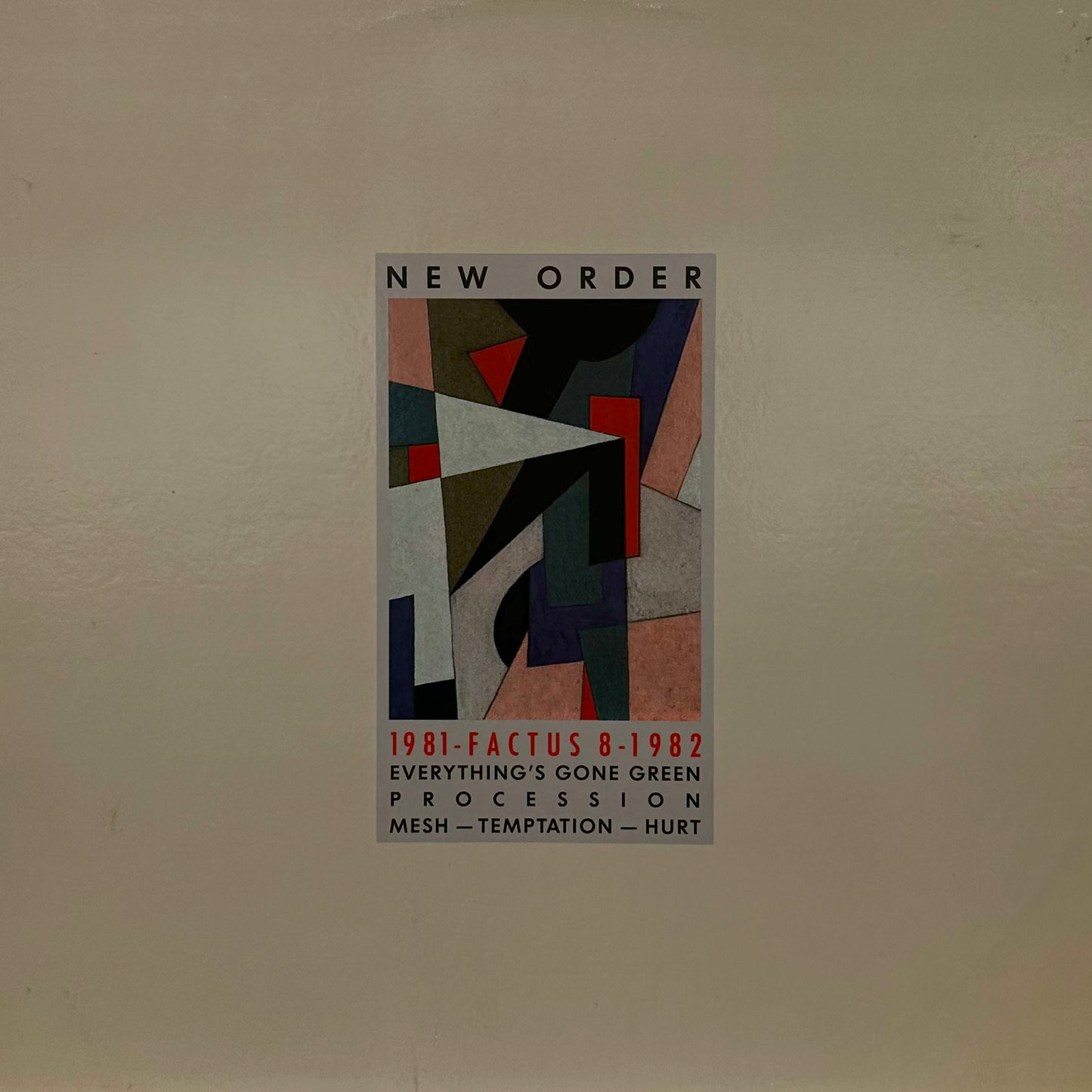 New Order – 1981-1982