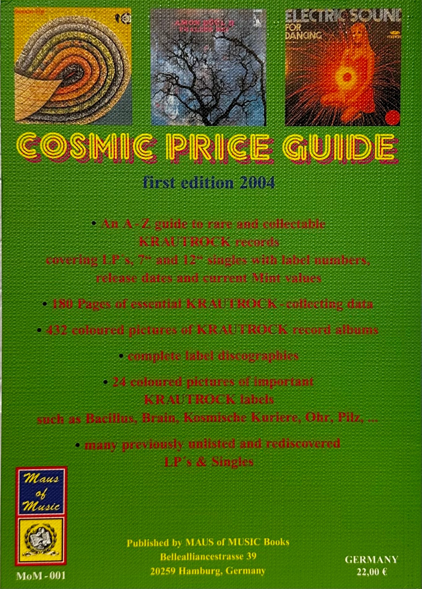 Cosmic Price Guide To Original Krautrock Records - Ulrich Klatte