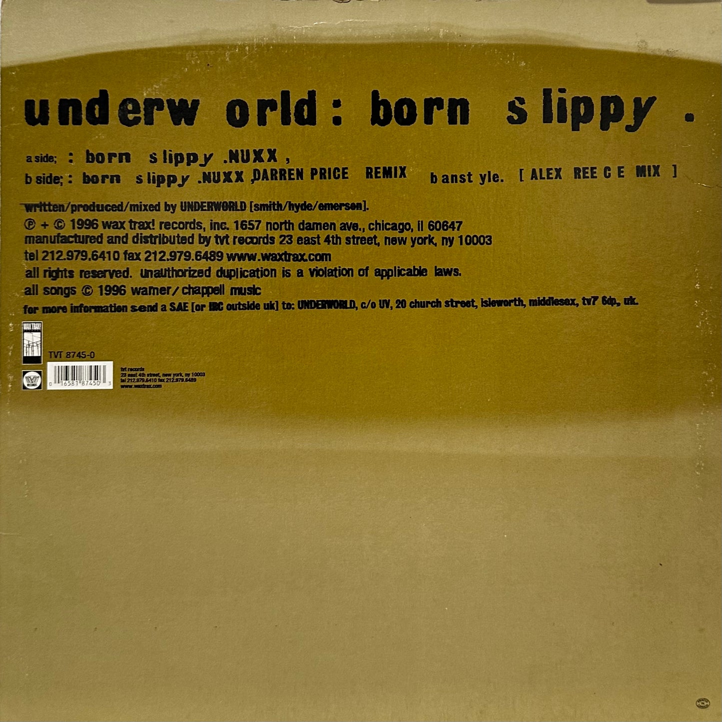 Underworld – Born Slippy