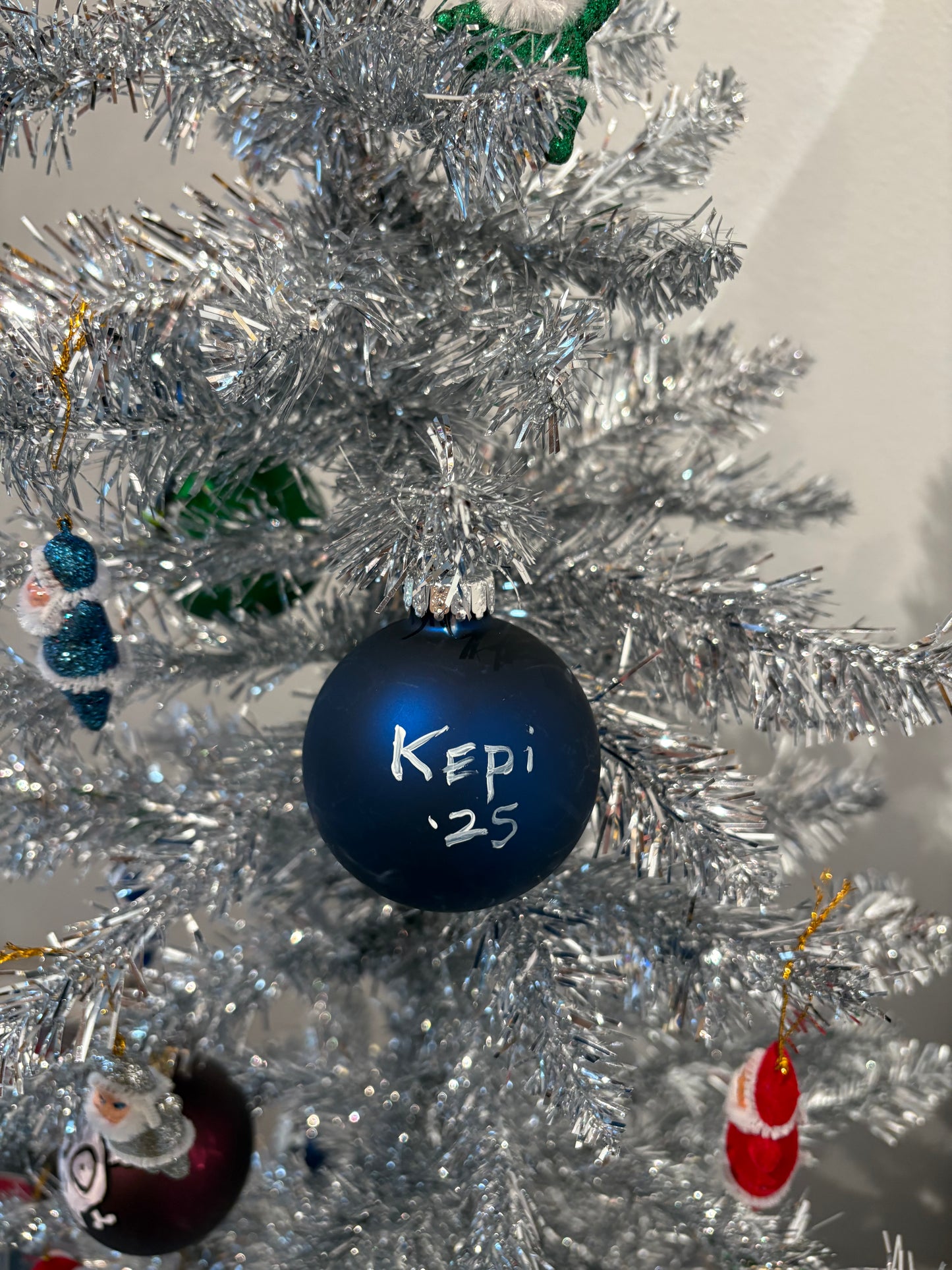 Kepi Ghoulie - Christmas Ornament Blue Skull