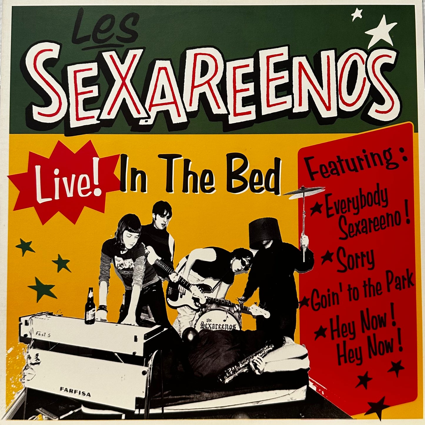 Les Sexareenos – Live! In The Bed