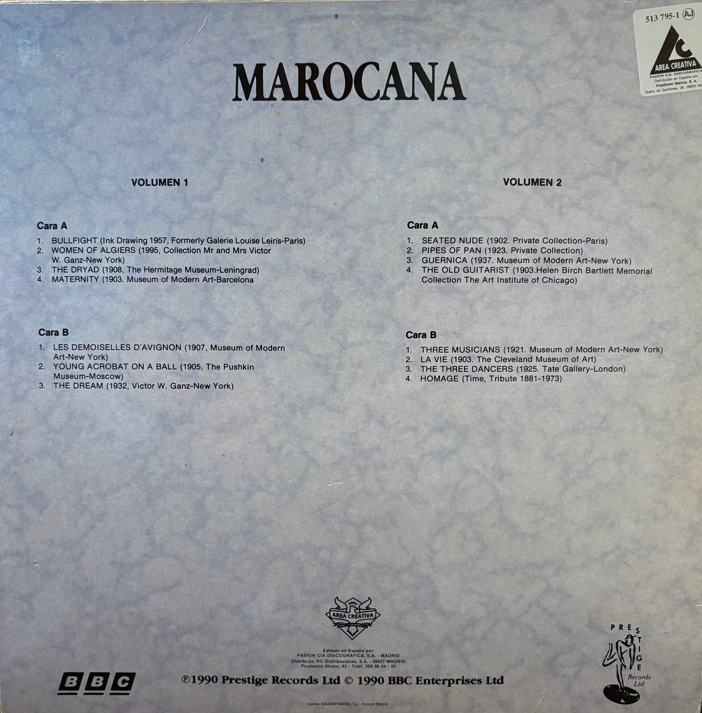 Marocana – Portraits Of Picasso