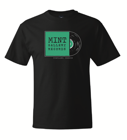Mint T-shirts - Black Portland, Oregon Version