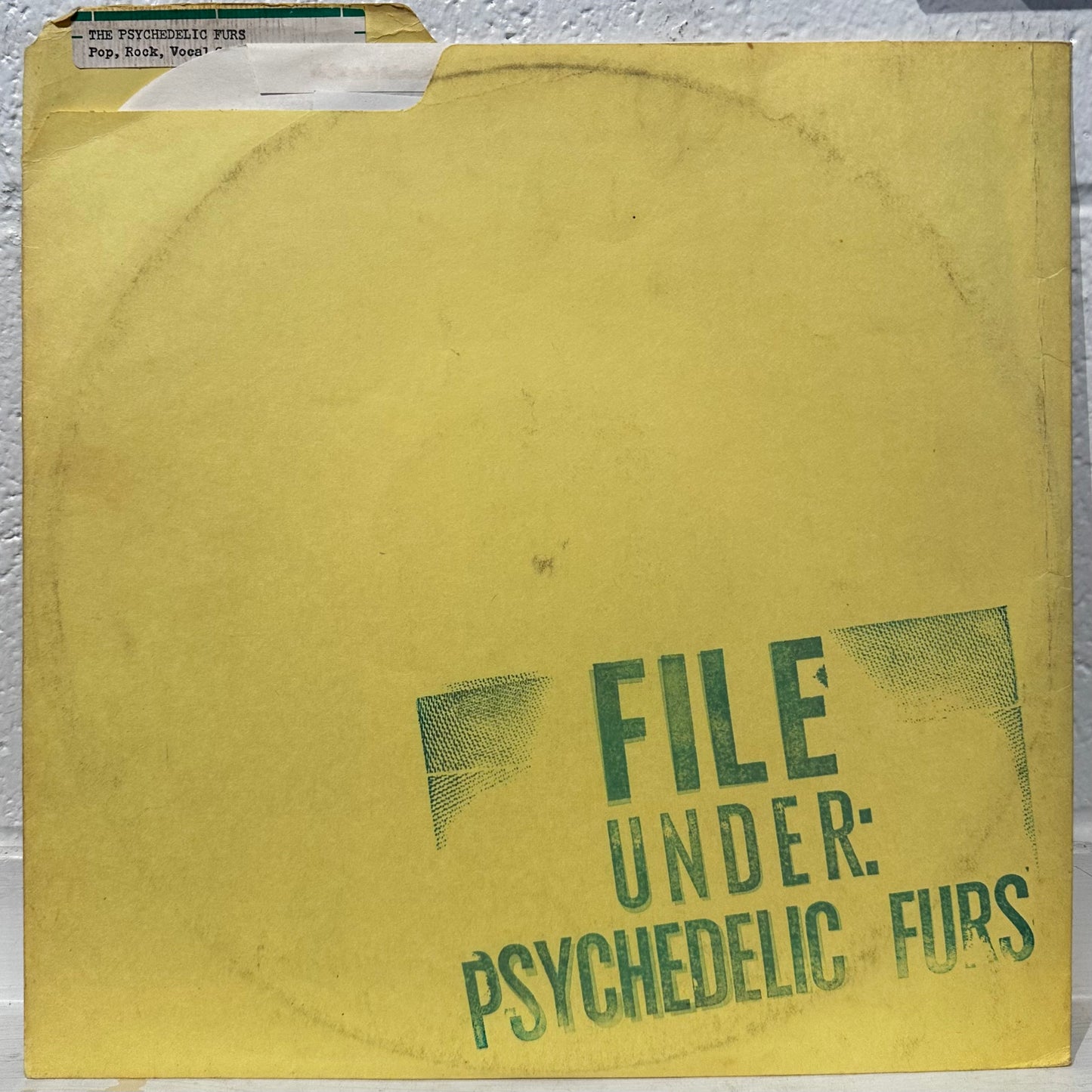 Psychedelic Furs – File Under: Psychedelic Furs (Live From The Ritz' New York City 1/30/83)