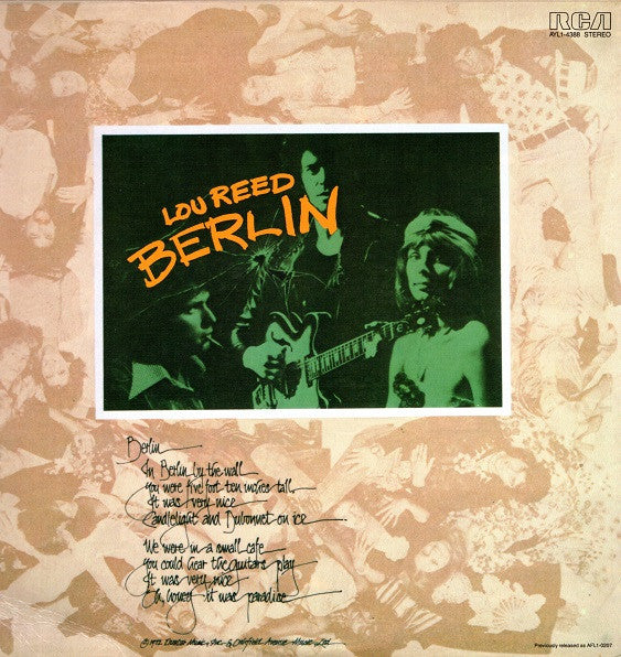 Lou Reed - Berlin