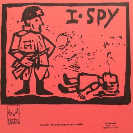 Propagandhi/I-Spy - I'd Rather Be Flag-Burning 10"