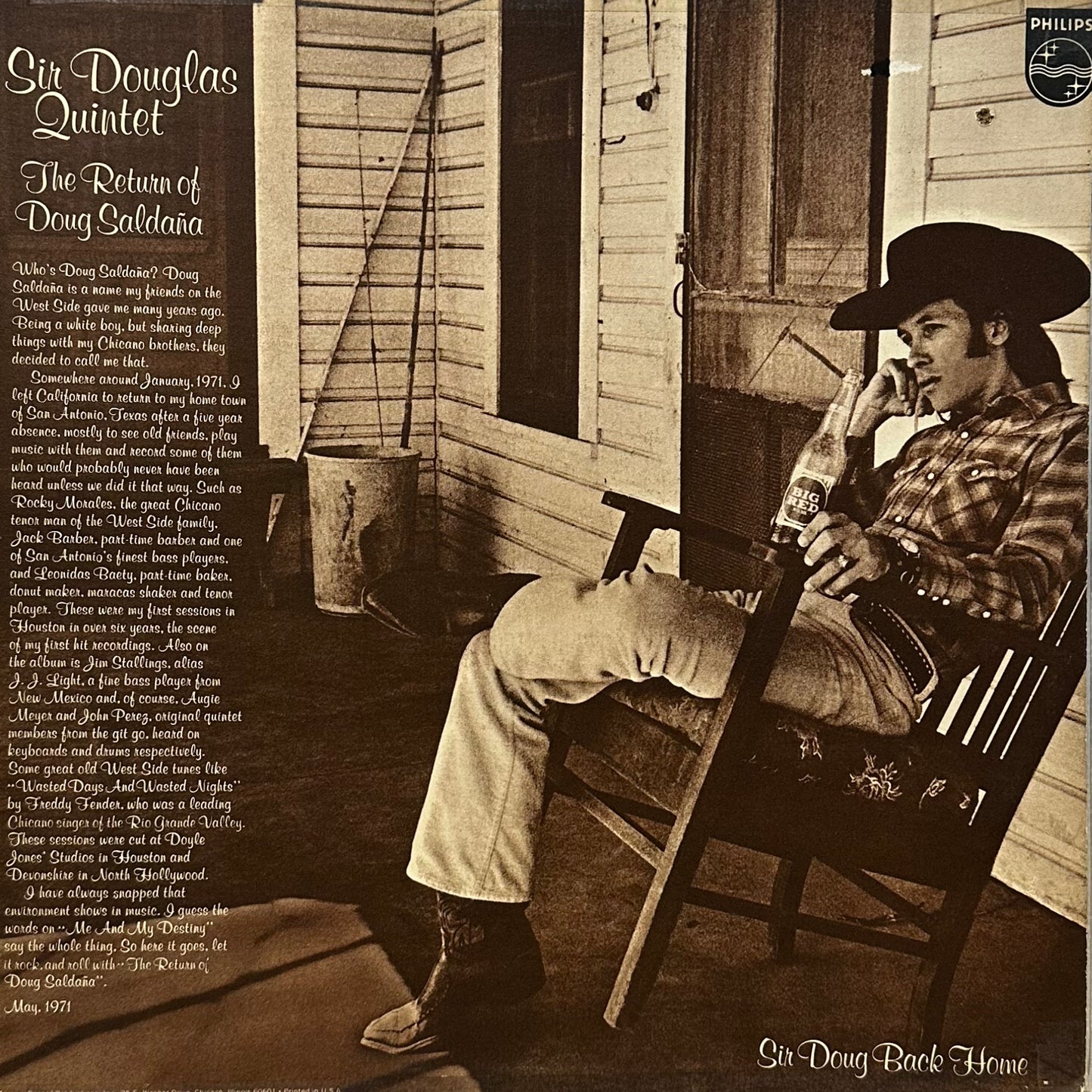 Sir Douglas Quintet – The Return Of Doug Saldaña