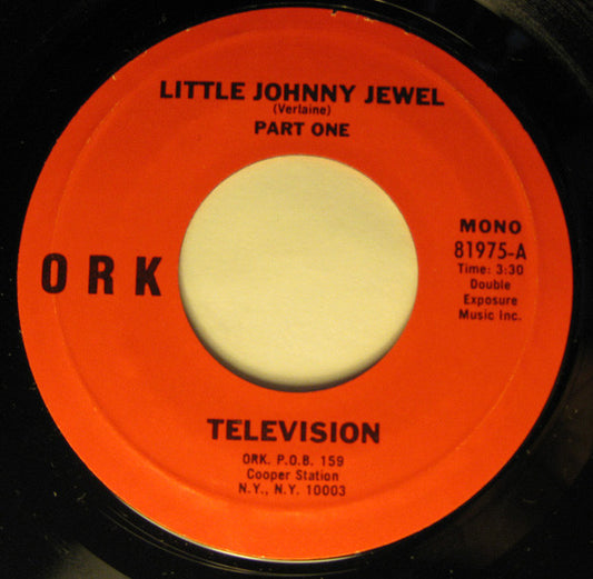 Television - Little Johnny Jewel 45