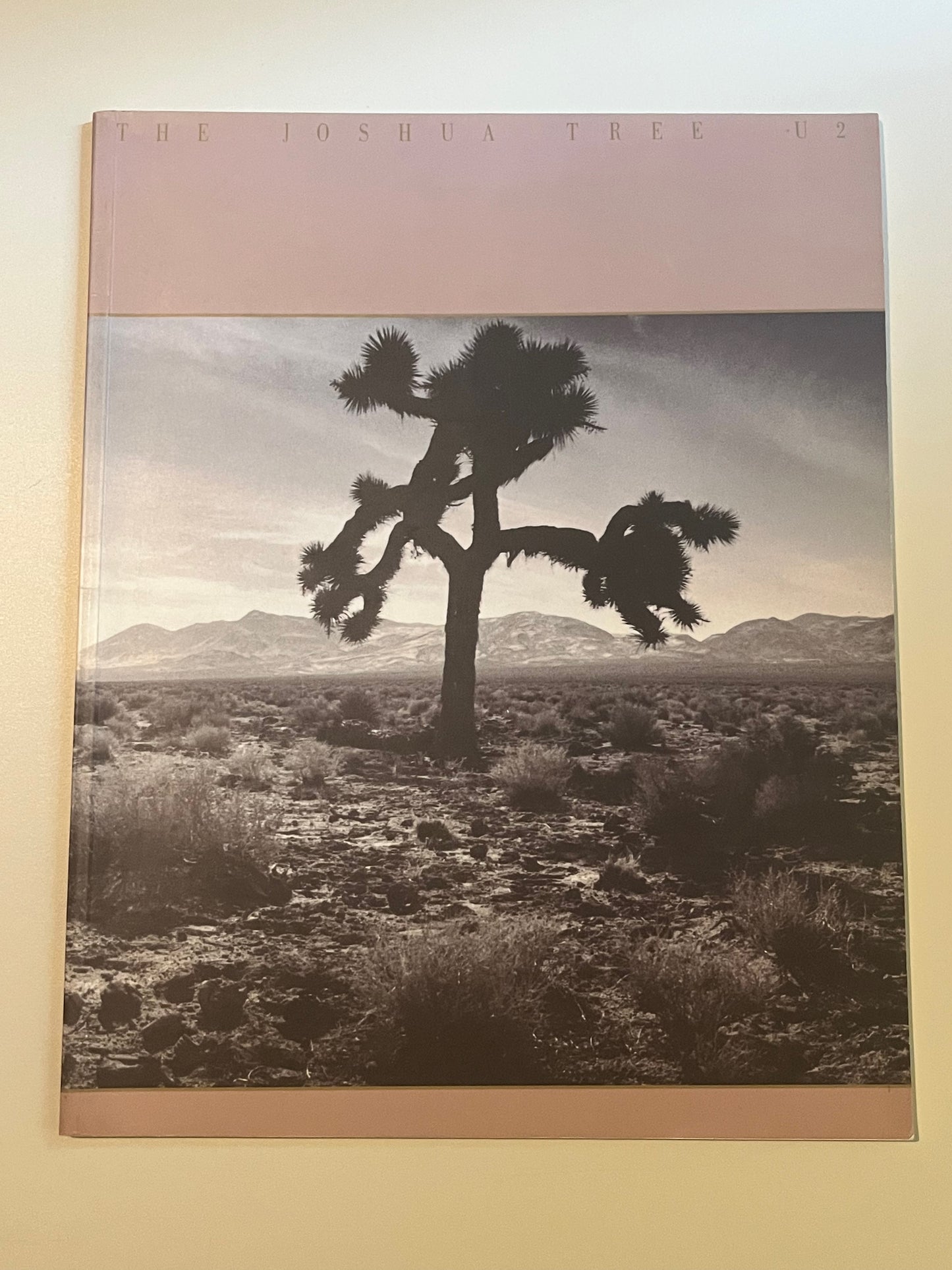 U2 - The Joshua Tree 1987 US Tour Program