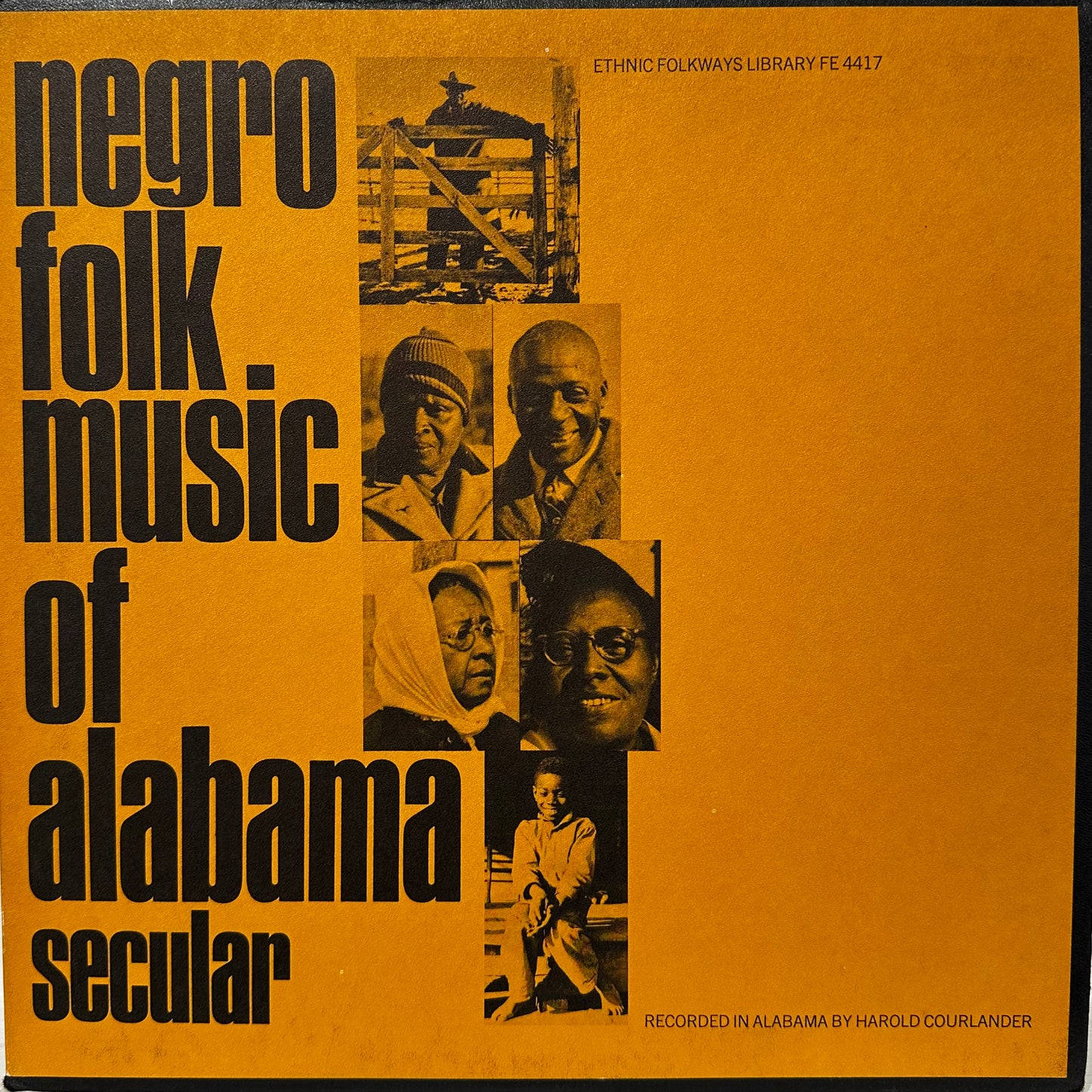 Various – Negro Folk Music Of Alabama Volume 1 - Secular
