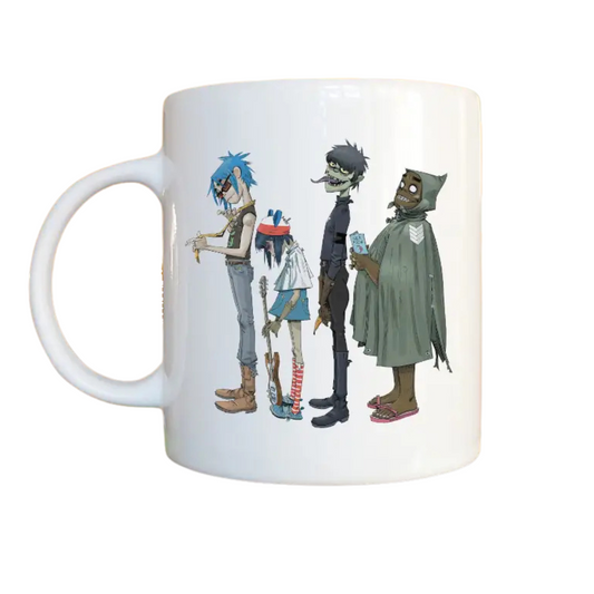 Gorillaz - Ceramic Mug II: White