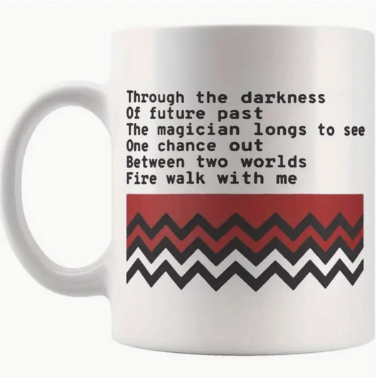 Twin Peaks - "Fire Walk With Me" Ceramic Mug
