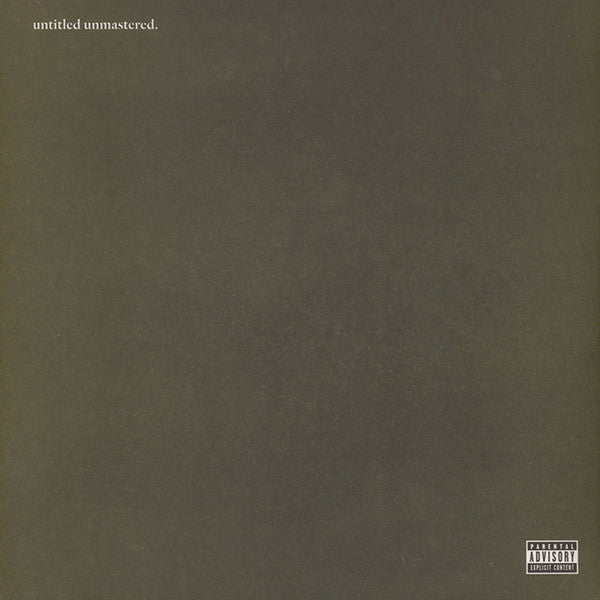 Kendrick Lamar - Untitled Unmastered.