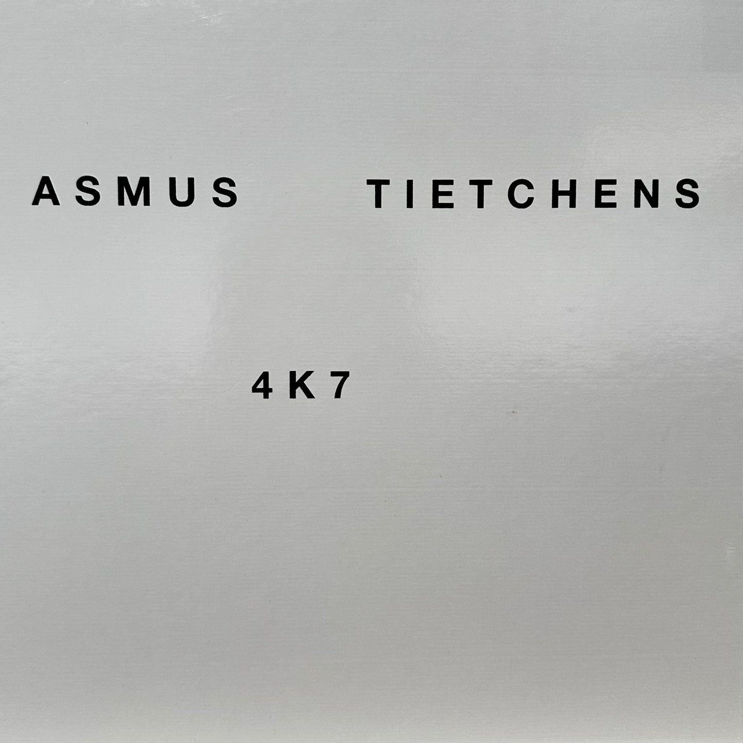 Asmus Tietchens – 4K7