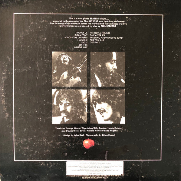 The Beatles - Let it Be (Mexico)
