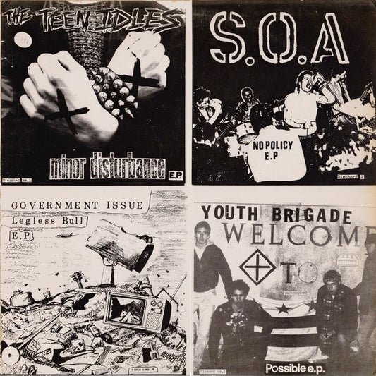 Dischord Compilation: Four Old 7"s On A 12" - Various