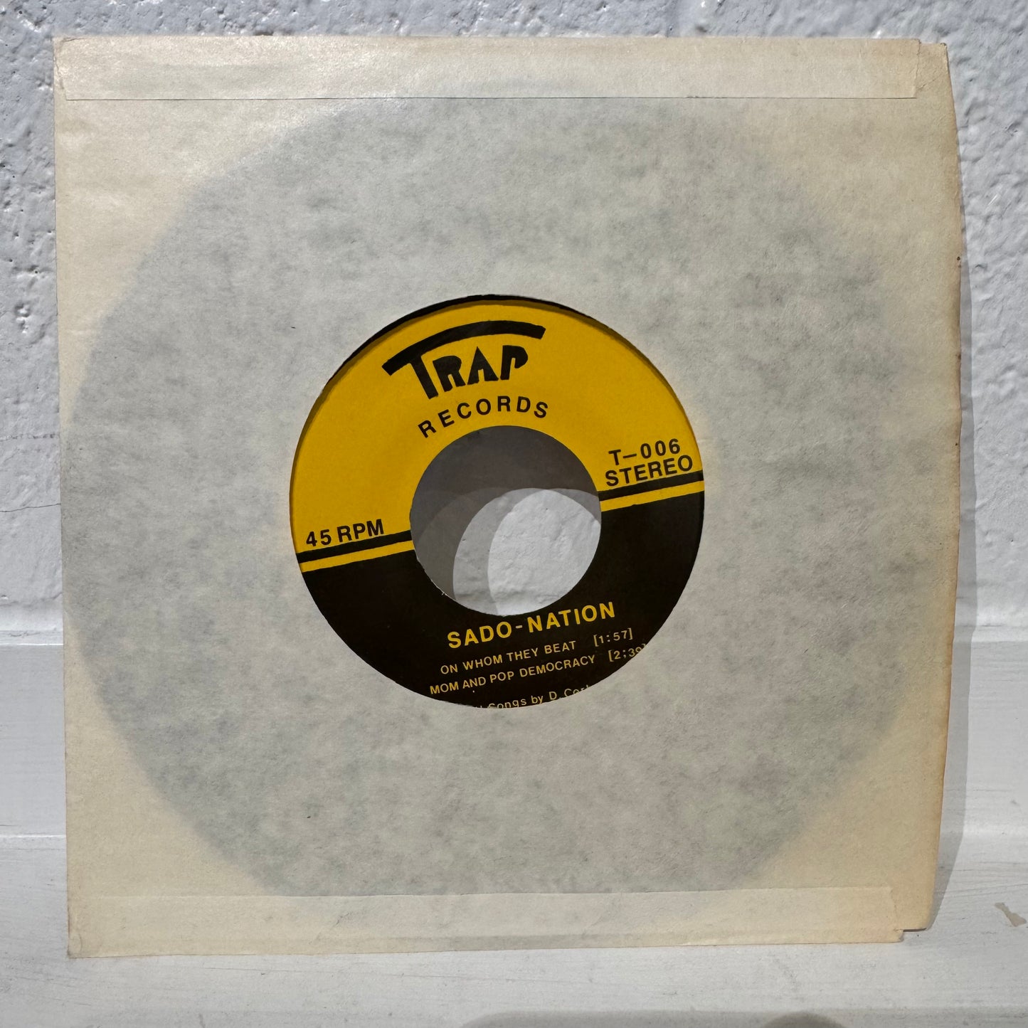 Sado-Nation – Sado-Nation 7"